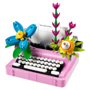 Kocke Lego pisaća mašina s cvijećem - Image 1