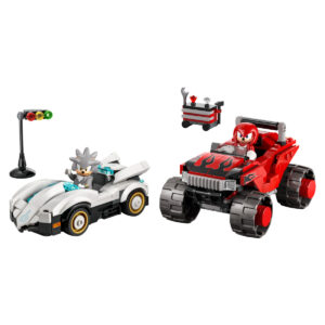 Kockice Lego sonic the Hedgehog Silvers Car Vs Knuckles Monster Truck 77118 - Image 1