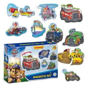 Magnetni set Dodo drumske avanture Paw Patrol 20 kom - Image 1