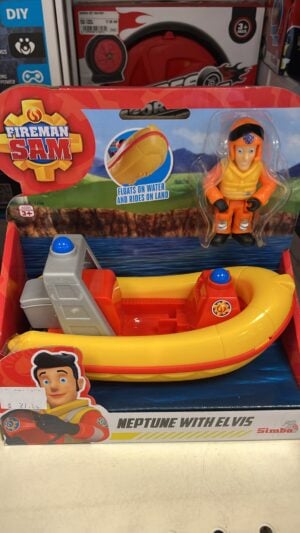 Outlet: Čamac Simba Vatrogasac Sam s mini figurom Elvisa 109252584038