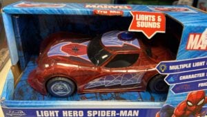 Outlet: Igračka Simba Marvel Light Hero Spider Man 1:32