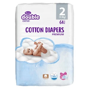 Pelene Violeta Double Care Premium Cotton Mini, veličina 2 (3-6 kg) 64 kom - Image 1