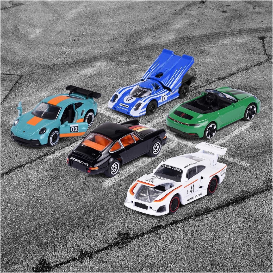Porsche Set Autića 5 Kom 8502105002