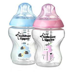 Set bočica Tommee Tippee Closer to Nature 2x260ml dekorativne plave - Image 1