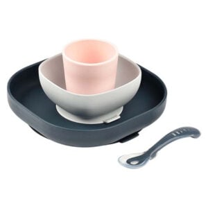 Set za jelo Béaba silikon Night Blue 913506 - Image 1