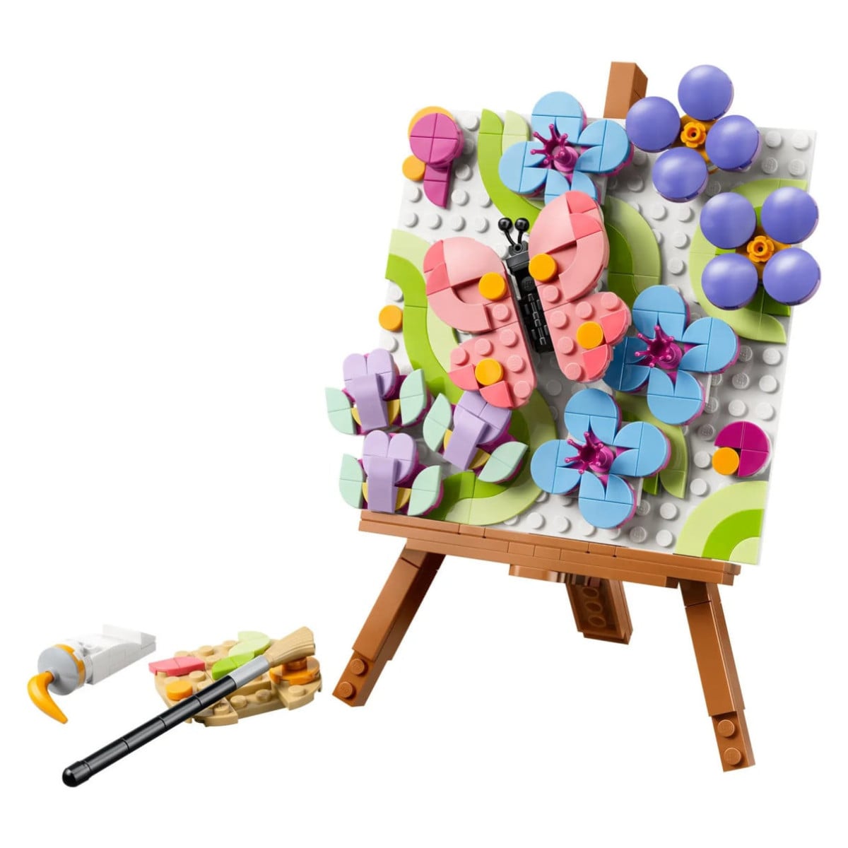 Set za slaganje LEGO Creator 3u1 Cvjetna slika kao dekor 31390