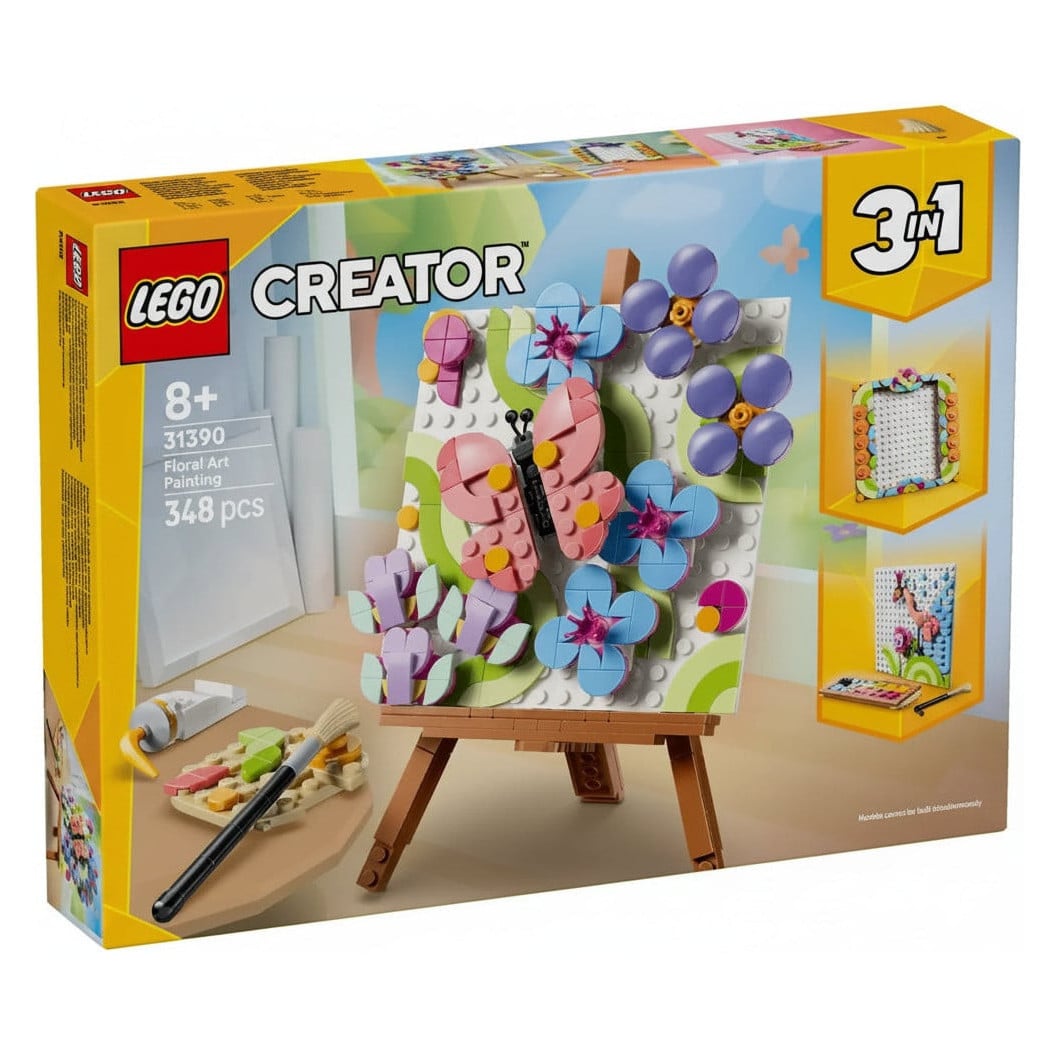 Set za slaganje LEGO Creator 3u1 Cvjetna slika kao dekor 31390 - Image 4