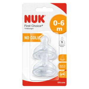 Sisač za bocu NUK First Choice Plus Sil Vel 1/2 Kom S - Image 1