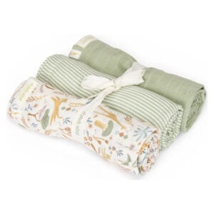 Tetra pelene Little Dutch Safari Wonders 70×70 3 kom TE52306047 - Image 1