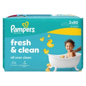 Vlažne maramice Pampers Fresh 2x80 - Image 1