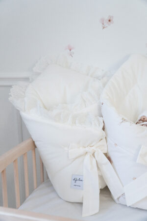Dekica Djelee Baby Decor Paketin 3u1 s čipkom