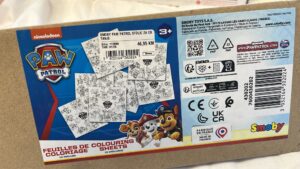 Outlet: Paw Patrol Kid Table Creative 10 crteža za djecu
