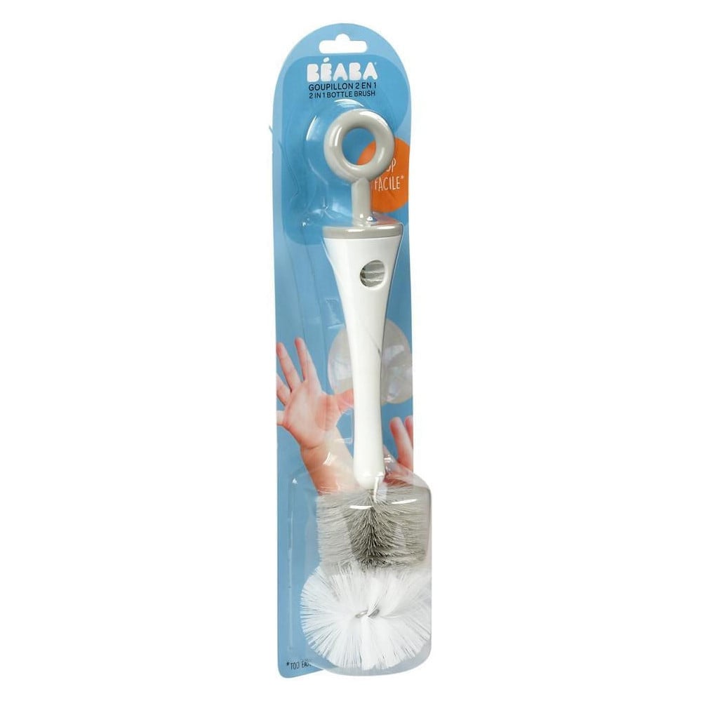 Četka za bočice Béaba 2u1 Grey 911561 - Image 2