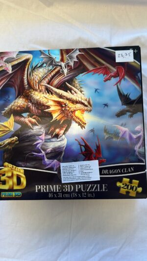 Outlet: 3d puzzle zmaj 200 kom