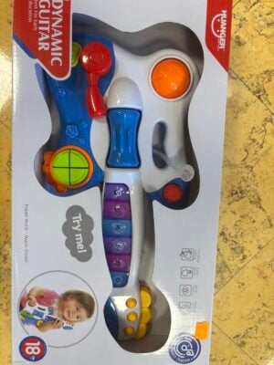 Outlet: Glazbena gitara za bebe HE0501, plava